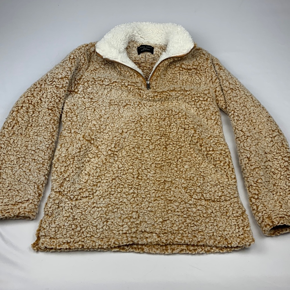 Love Tree faux fur jacket